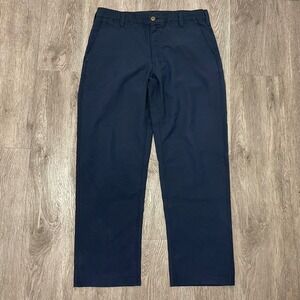 Workrite Pants Mens 34x30 Blue FR NMX75 Nomex HRC1 Work Uniform Fire Arc 1